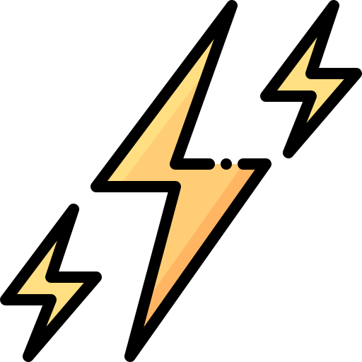 Lightning Vitaliy Gorbachev Lineal Color icon