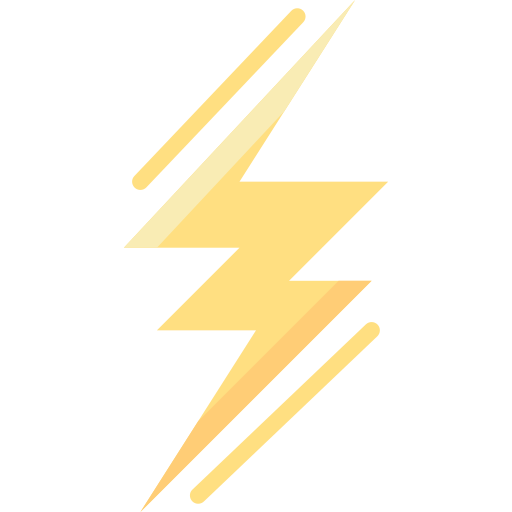 Lightning Vitaliy Gorbachev Flat icon