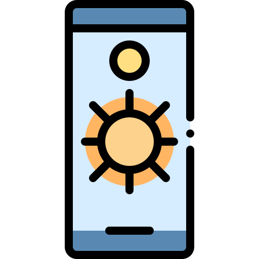 smartphone Vitaliy Gorbachev Lineal Color icon