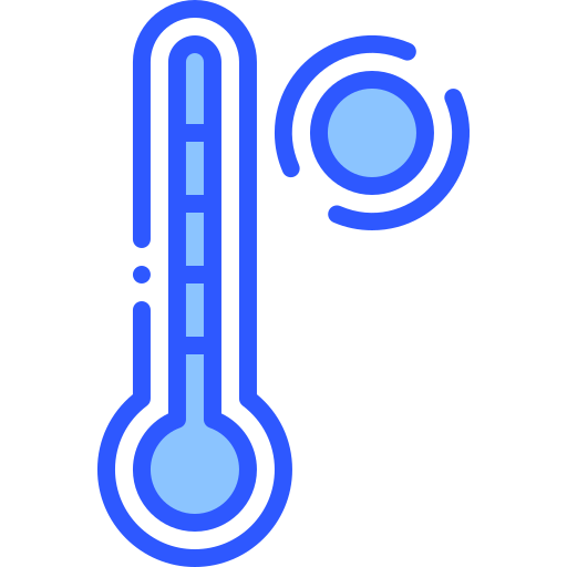 温度計 Vitaliy Gorbachev Blue icon