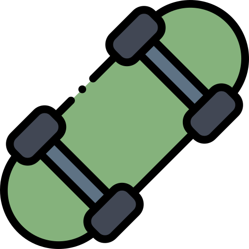 skateboard Vitaliy Gorbachev Lineal Color icoon