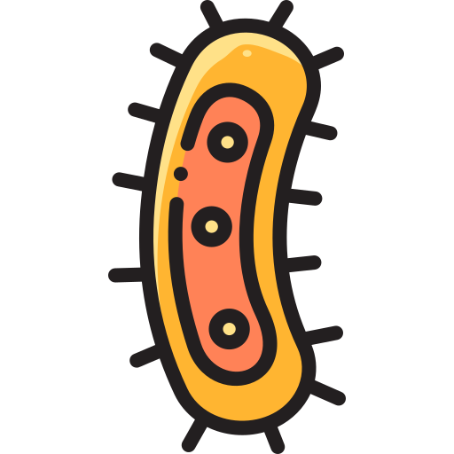 細菌 Vitaliy Gorbachev Lineal Color icon