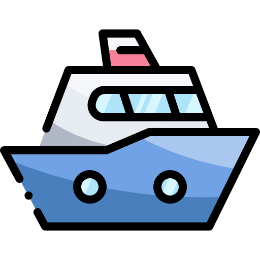 Boat Vitaliy Gorbachev Lineal Color icon