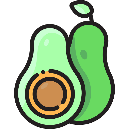 avocado Vitaliy Gorbachev Lineal Color icona