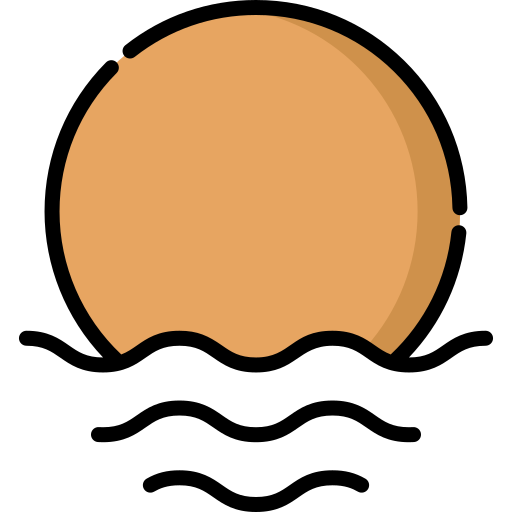 zachód słońca Special Lineal color ikona