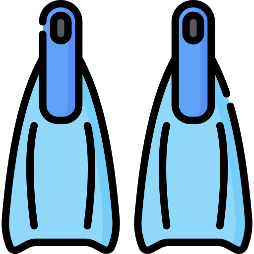Nadadeiras Special Lineal color Ícone