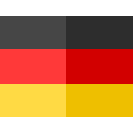 Germany Basic Straight Flat icon