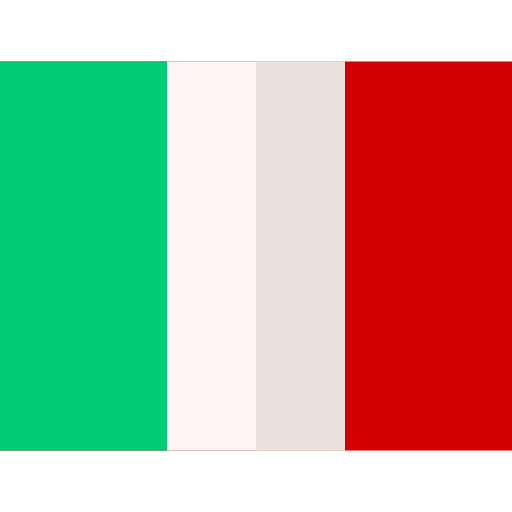 Itália Basic Straight Flat Ícone