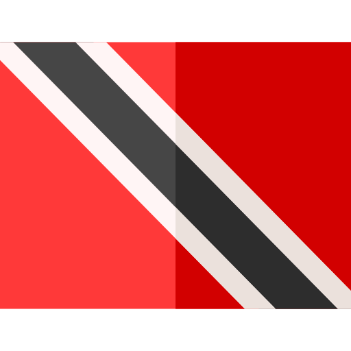 Trinidad e tobago Basic Straight Flat Ícone