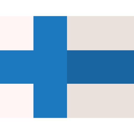Finlândia Basic Straight Flat Ícone