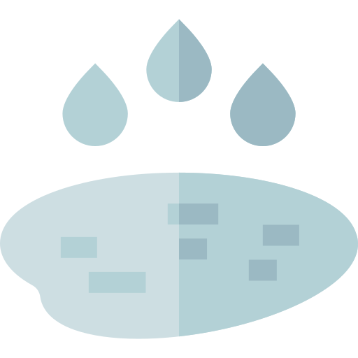 Puddle Basic Straight Flat icon