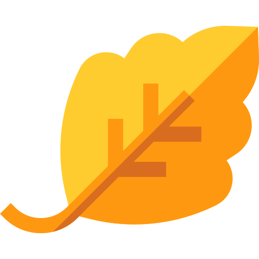 葉 Basic Straight Flat icon