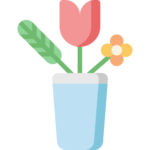 Vaso de flores Special Flat Ícone