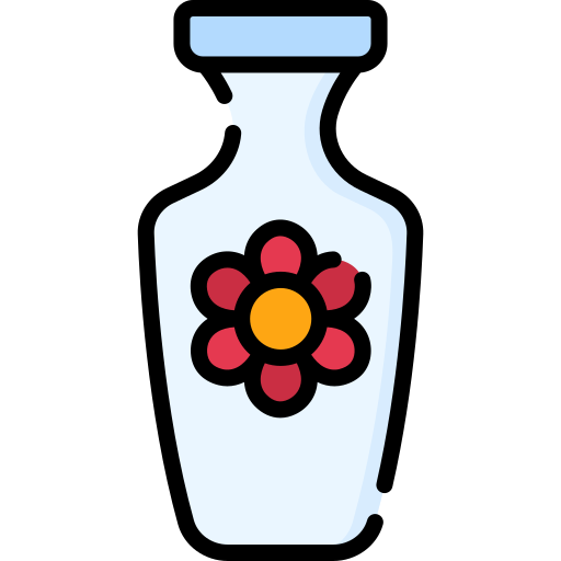 Vase Special Lineal color icon