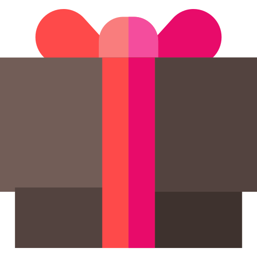 Gift Basic Straight Flat icon