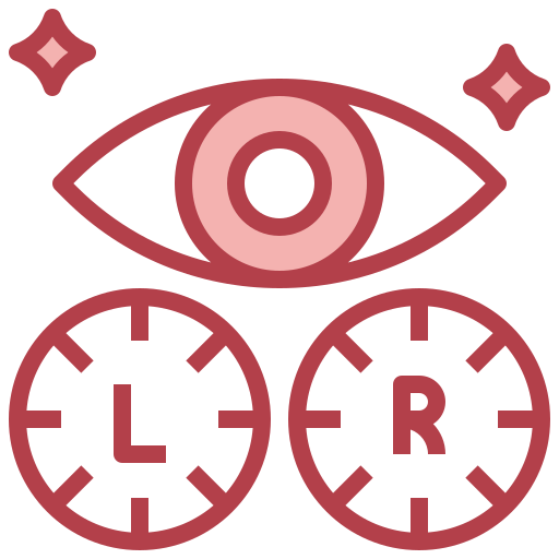 kontaktlinse Surang Red icon