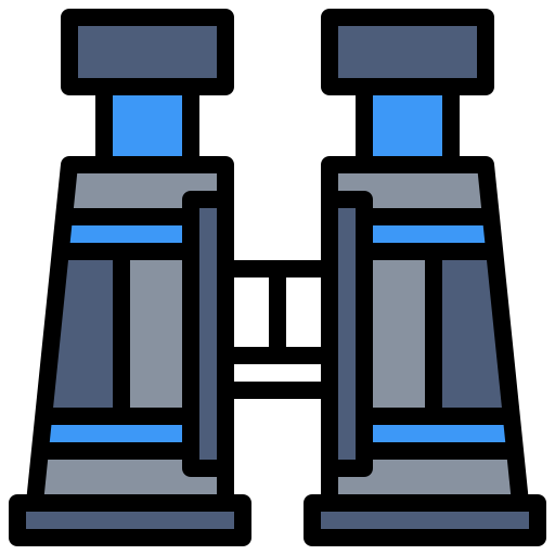 binocolo Surang Lineal Color icona