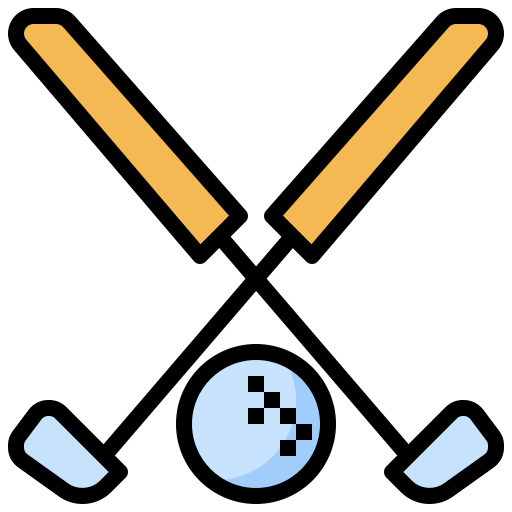 golfclubs Surang Lineal Color icon