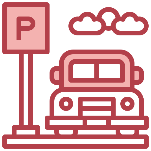 parcheggio Surang Red icona