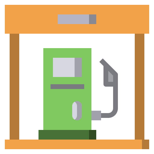 Fuel pump Surang Flat icon