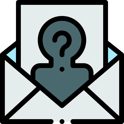 correo no deseado Detailed Rounded Lineal color icono