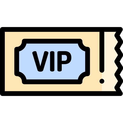Vip Detailed Rounded Lineal color icono