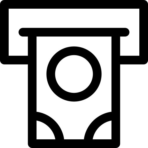 contanti Basic Rounded Lineal icona