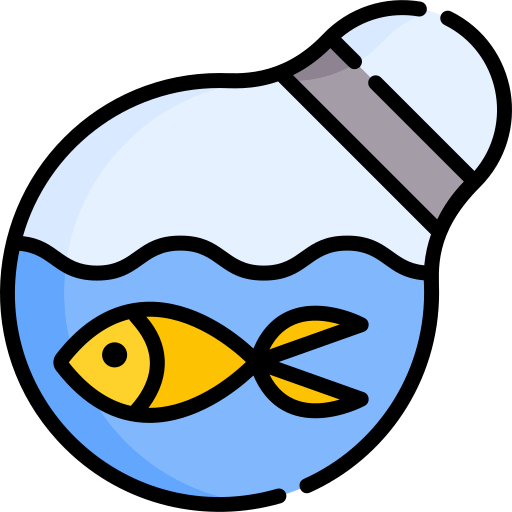 金魚鉢 Special Lineal color icon
