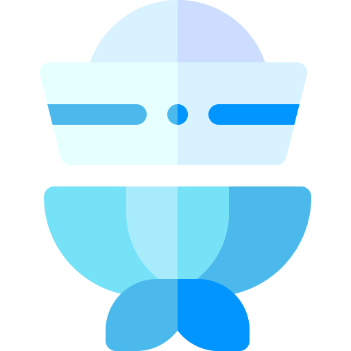 kapelusz marynarza Basic Rounded Flat ikona