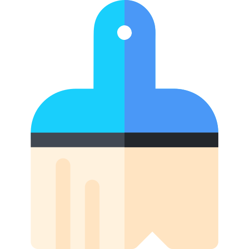 Brush Basic Rounded Flat icon