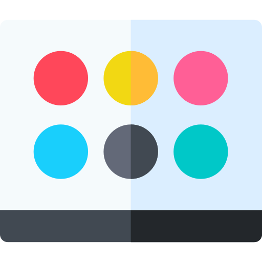 Watercolor Basic Rounded Flat icon