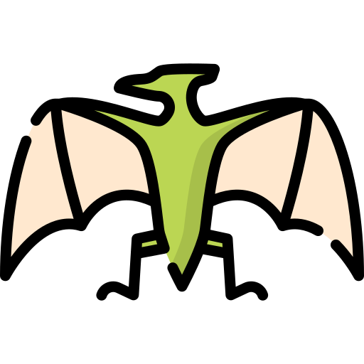 pteranodon Special Lineal color ikona