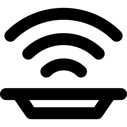 wi-fi Basic Rounded Lineal icon