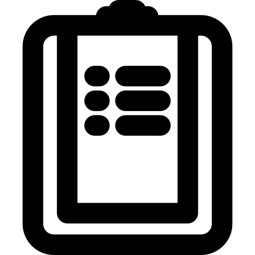 Padnote Basic Rounded Lineal icon