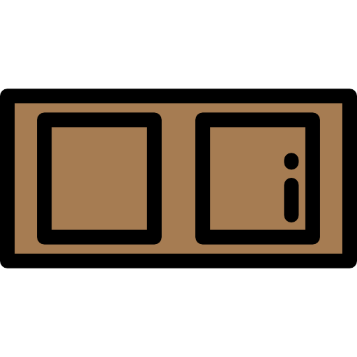 초콜릿 Detailed Rounded Lineal color icon