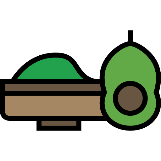 Гуакамоле Detailed Straight Lineal color иконка