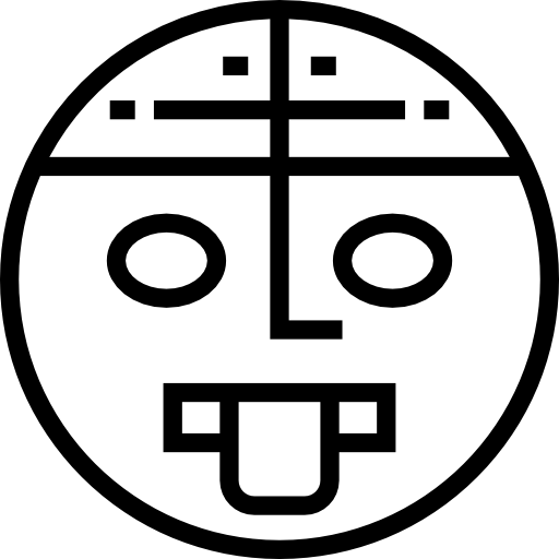 Aztec Detailed Straight Lineal icon