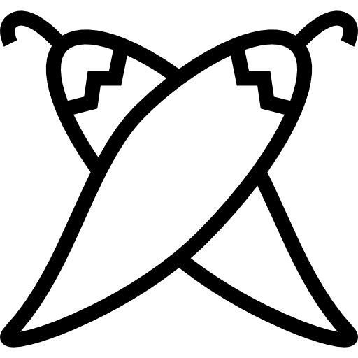 唐辛子 Detailed Straight Lineal icon