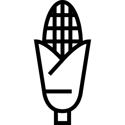 옥수수 Detailed Straight Lineal icon
