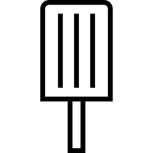 lodowy pop Detailed Straight Lineal ikona