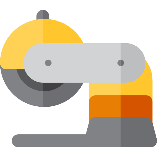 robot industriale Basic Rounded Flat icona
