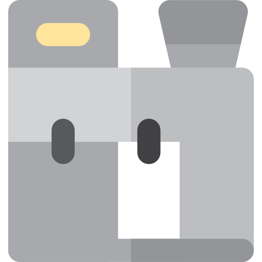 Промышленный робот Basic Rounded Flat иконка