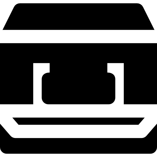 Industrial robot Basic Rounded Filled icon