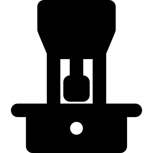 robot industriale Basic Rounded Filled icona