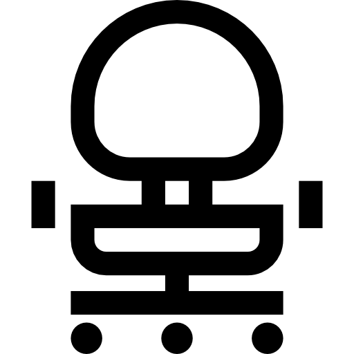 sedia Basic Straight Lineal icona