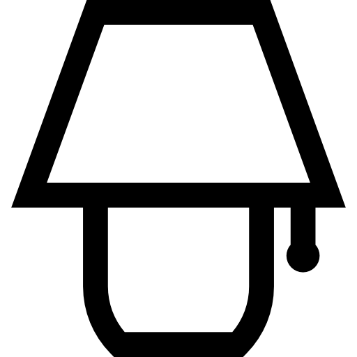 lampe Basic Straight Lineal icon