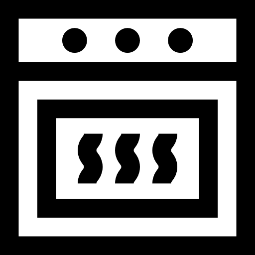 horno Basic Straight Lineal icono