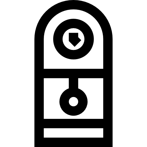時計 Basic Straight Lineal icon