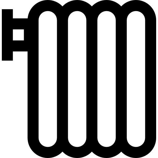 calefacción Basic Straight Lineal icono