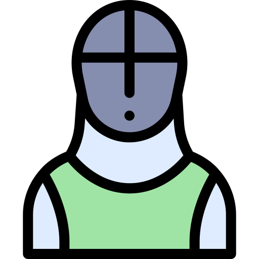 剣士 Detailed Rounded Lineal color icon